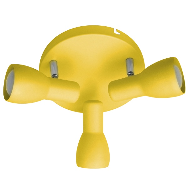 Picardo Lampa Sufitowa Plafon 3X40W E14 Musztardowy Candellux