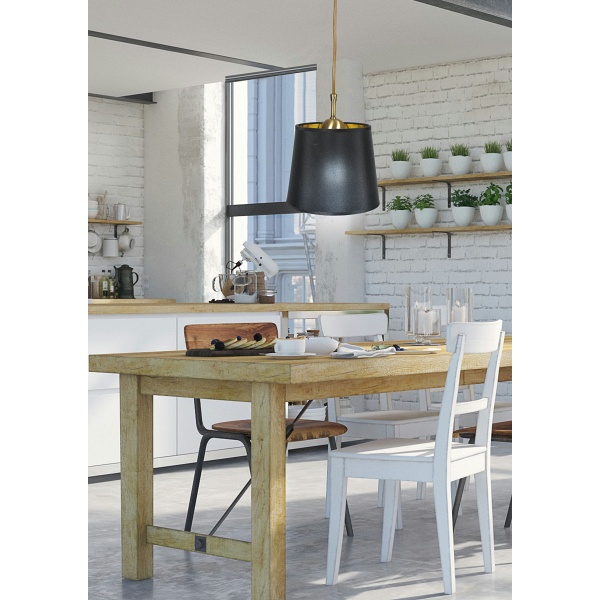 Milonga Lampa Wisząca 1X60W E27 Patyna Candellux