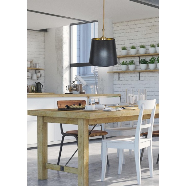 Milonga Lampa Wisząca 1X60W E27 Patyna Candellux