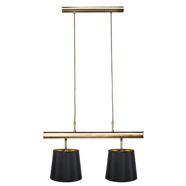 Milonga Lampa Wisząca 2X60W E27 Patyna Candellux