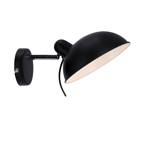 Durio Lampa Kinkiet 1X40W E14 Czarny Candellux