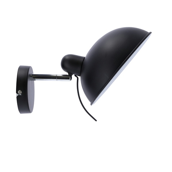 Durio Lampa Kinkiet 1X40W E14 Czarny Candellux