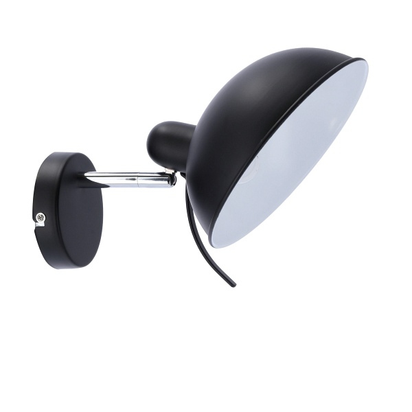 Durio Lampa Kinkiet 1X40W E14 Czarny Candellux