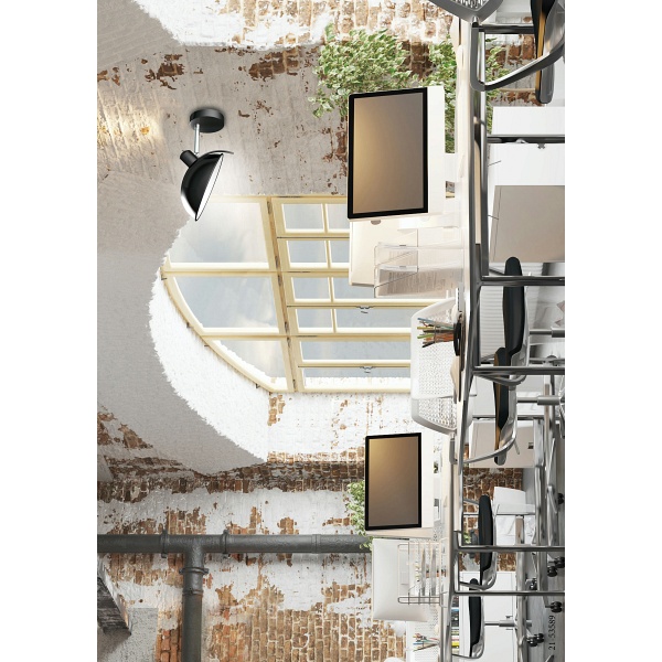 Durio Lampa Kinkiet 1X40W E14 Czarny Candellux