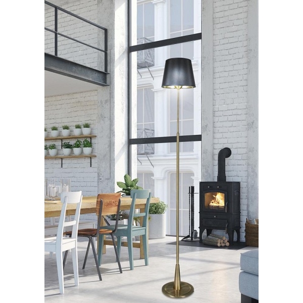 Milonga Lampa Stojąca 1X60W E27 Patyna Candellux