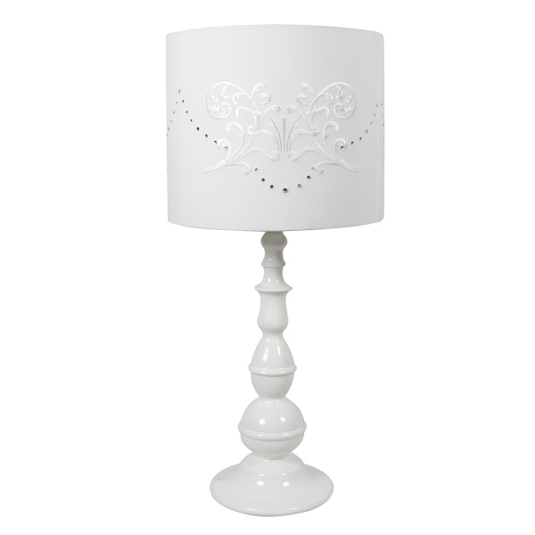 Lans Lampa 1X60W E27 Biała Candellux