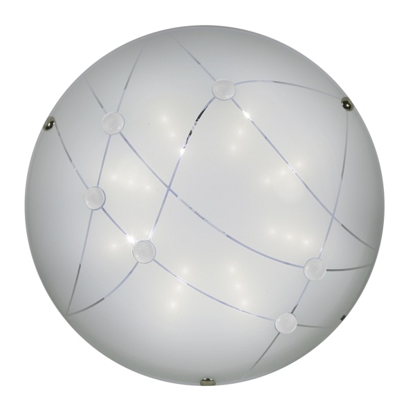 Duca Lampa Sufitowa Plafon 30 1X10W Led 6500K Bezbarwny Candellux