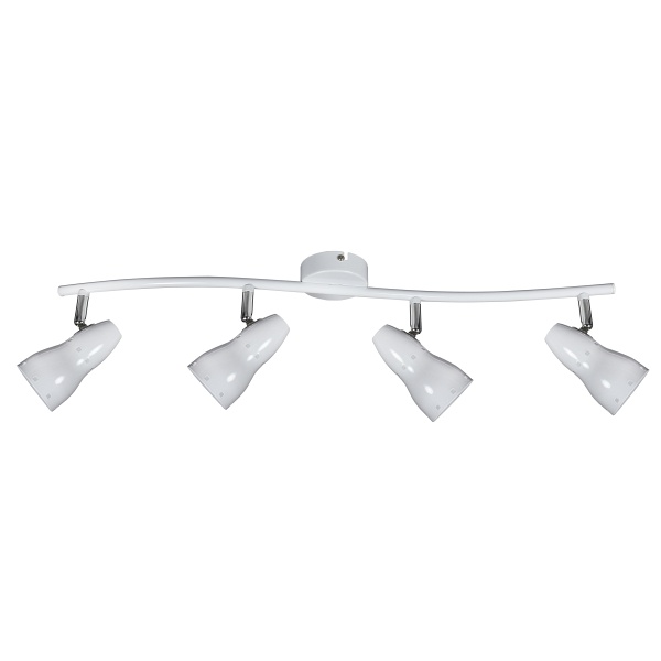 Lampa Fiord Listwa 4X40W E14 Biały Candellux