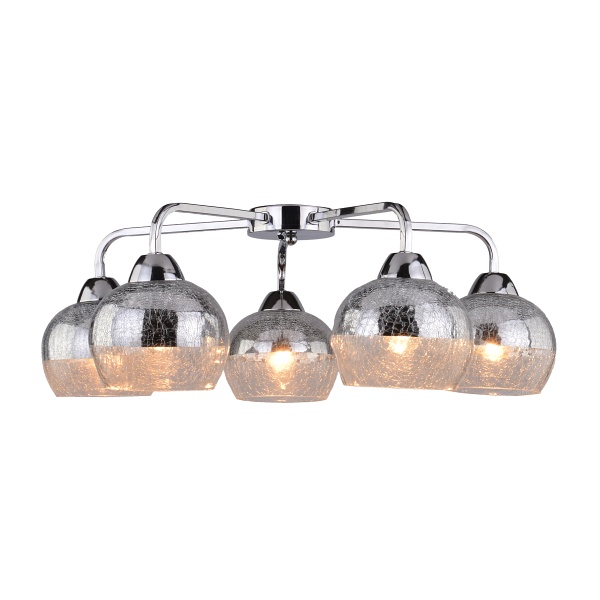Cromina Lampa Sufitowa 5X60W E27 Chrom Candellux