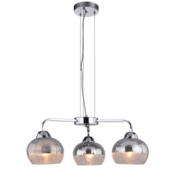 Cromina Lampa Wisząca 3X60W E27 Chrom Candellux
