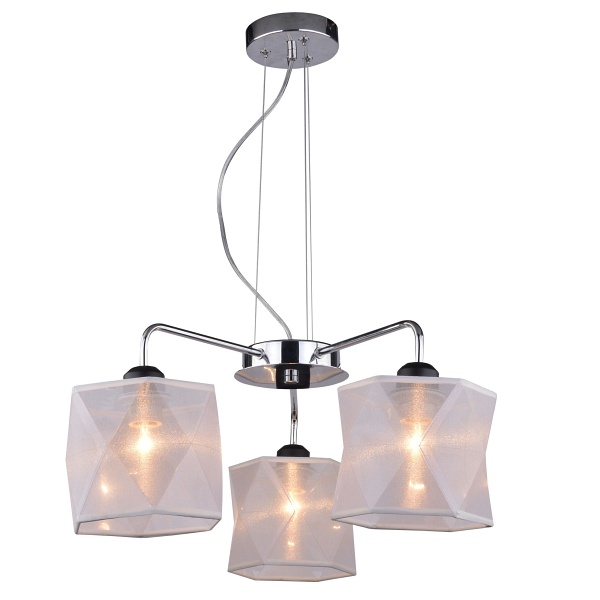 Nosja Lampa Wisząca 3X40W E27 Chrom Candellux