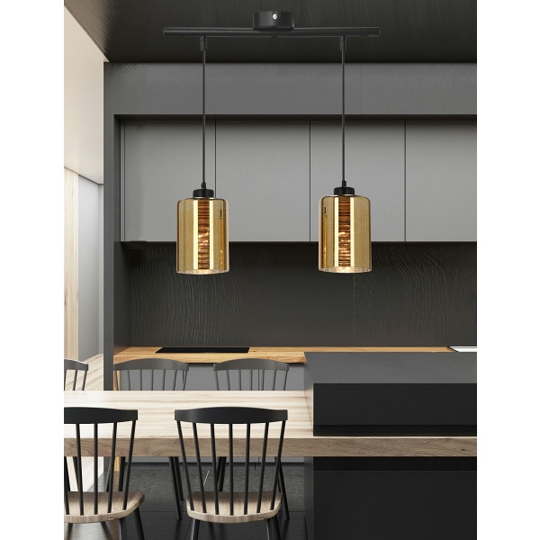 Cox Zwis 2X60W E27 Złoty Candellux