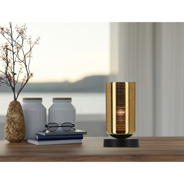 Cox Lampka Gabinetowa 1X60W E27 Złoty Candellux