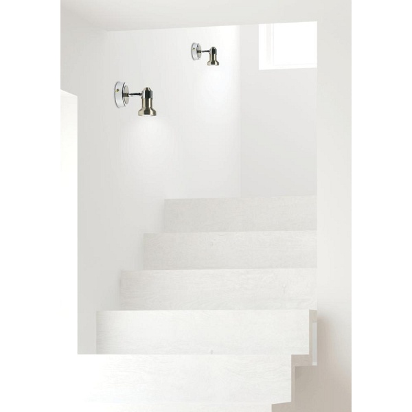 Arkon Lampa Kinkiet 1X50W Gu10 Sat Nikiel+Chrom Bez Żarówek Candellux