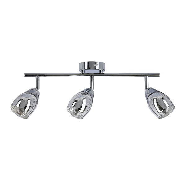 Milton Lampa Sufitowa Listwa 3X10W E14 Led Chrom Candellux
