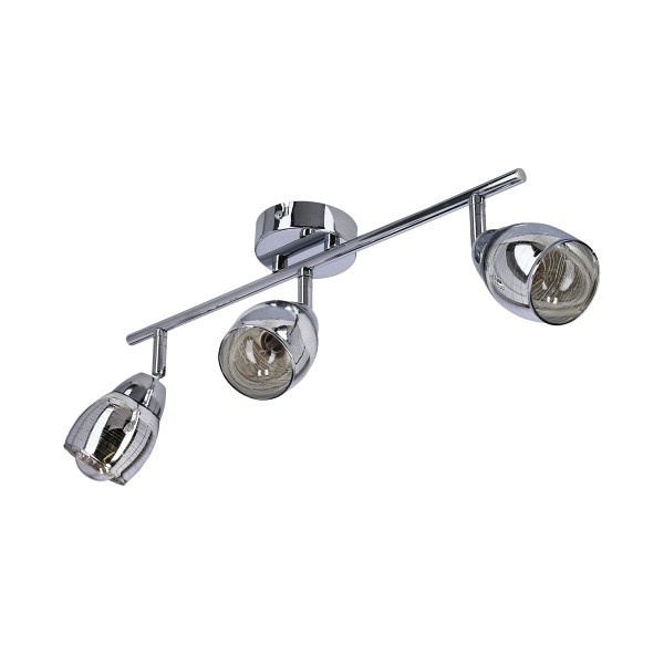 Milton Lampa Sufitowa Listwa 3X10W E14 Led Chrom Candellux