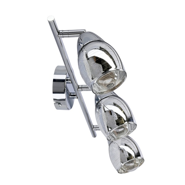 Milton Lampa Sufitowa Listwa 3X10W E14 Led Chrom Candellux