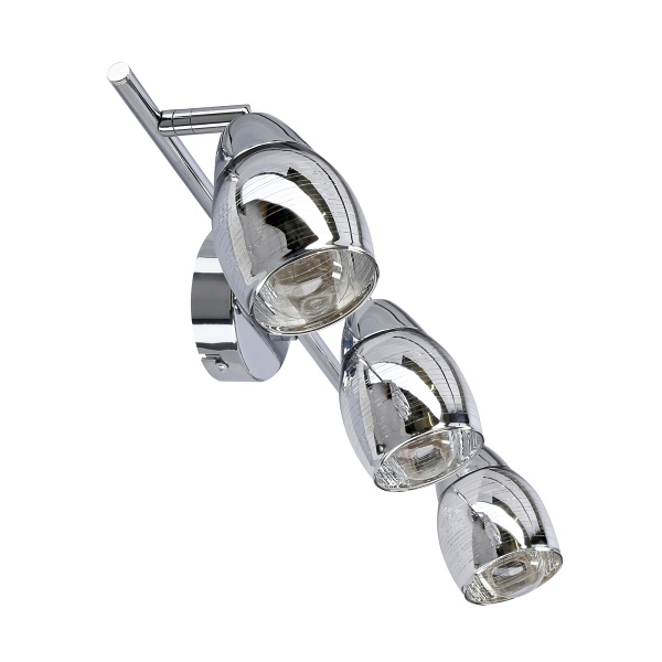 Milton Lampa Sufitowa Listwa 3X10W E14 Led Chrom Candellux