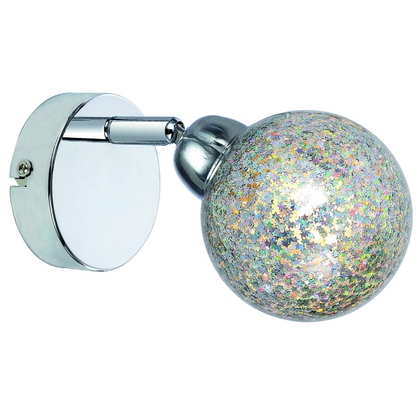 Kaleidoscope Lampa Kinkiet 1X4W Led G9 Chrom Candellux