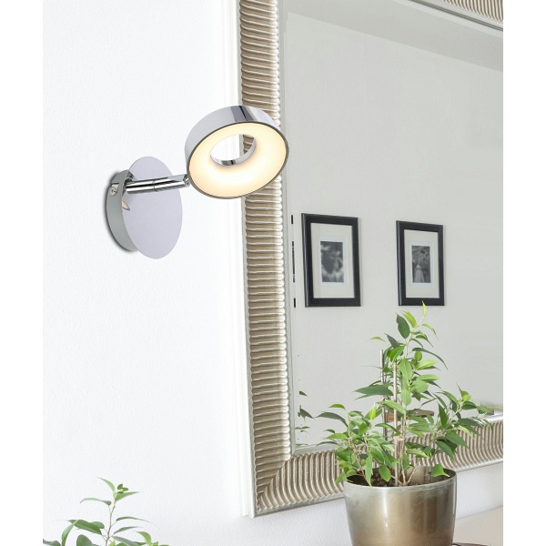 Isla Lampa Kinkiet 1X4W Led Chrom 3000K Candellux