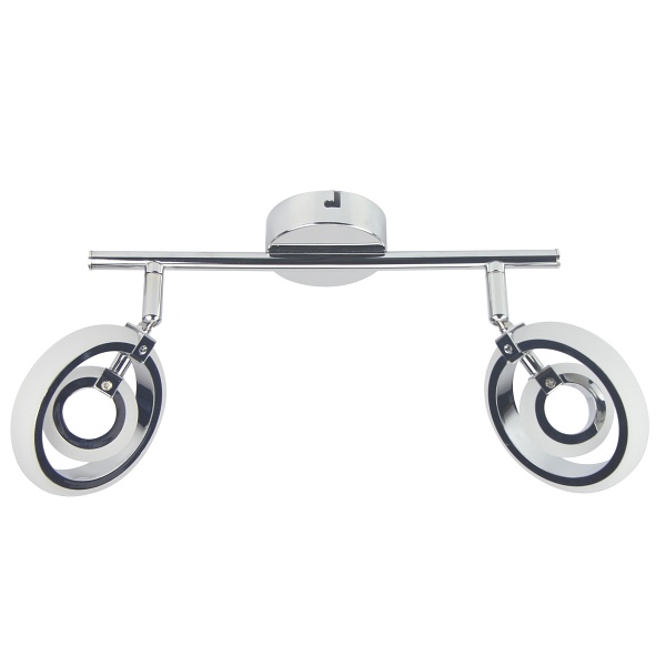 Celt Lampa Sufitowa Listwa 2X6W Led Chrom 3000K Candellux