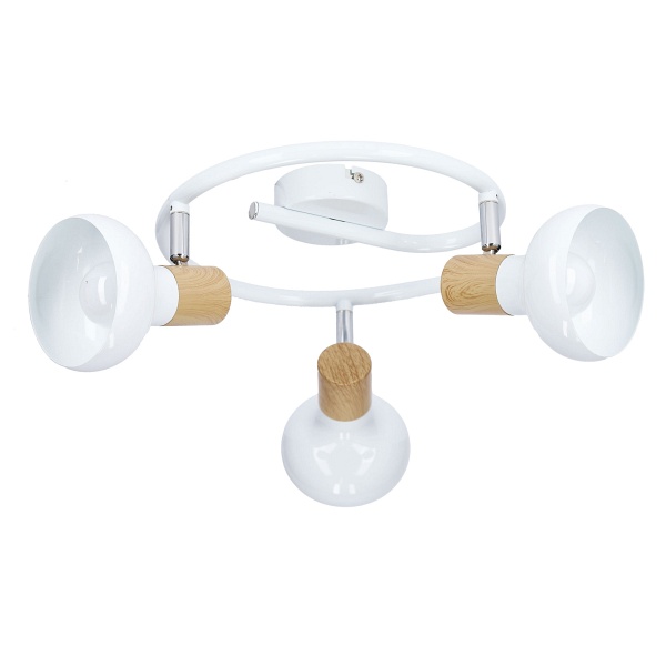 Lampa sufitowa Puerto biała 3x40w - Candellux