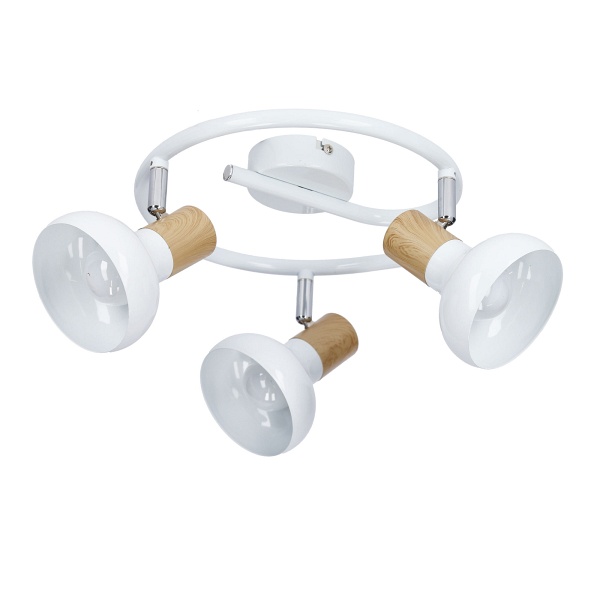 Lampa sufitowa Puerto biała 3x40w - Candellux