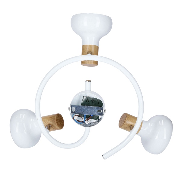 Lampa sufitowa Puerto biała 3x40w - Candellux