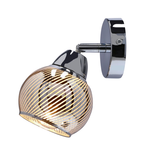 Fort Lampa Kinkiet 1X10W E14 Led Chrom Candellux