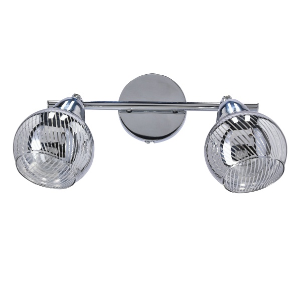 Fort Lampa Sufitowa Listwa 2X10W E14 Led Chrom Candellux