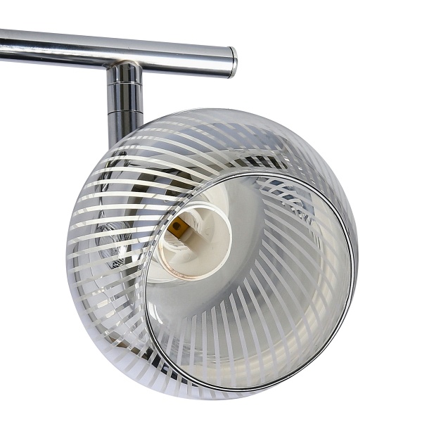 Fort Lampa Sufitowa Listwa 2X10W E14 Led Chrom Candellux