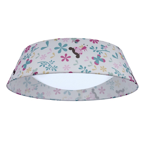 Girl Lampa Sufitowa Plafon 45 16W Led 6500 K Z Abażurem Candellux