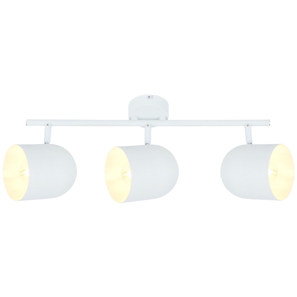 Azuro Lampa Sufitowa Listwa 3X40W E27 Biały Candellux