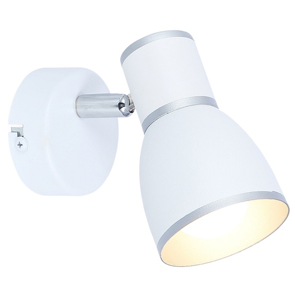 Fido Lampa Kinkiet 1X40W E14 Biały+Chrom Candellux