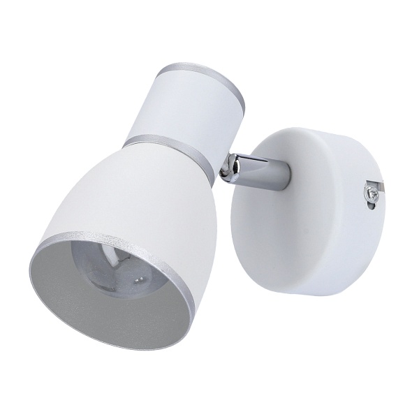 Fido Lampa Kinkiet 1X40W E14 Biały+Chrom Candellux