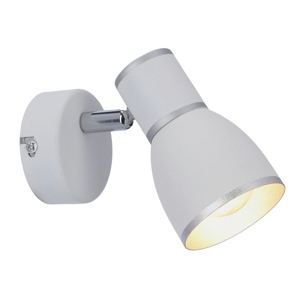 Fido Lampa Kinkiet 1X40W E14 Biały+Chrom Candellux