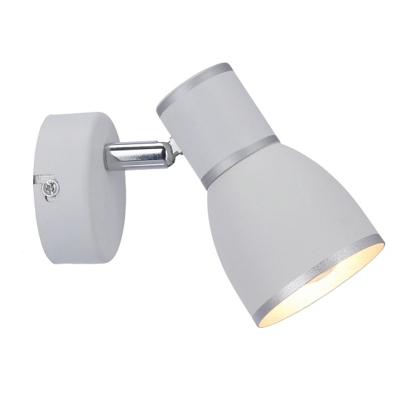 Fido Lampa Kinkiet 1X40W E14 Biały+Chrom Candellux