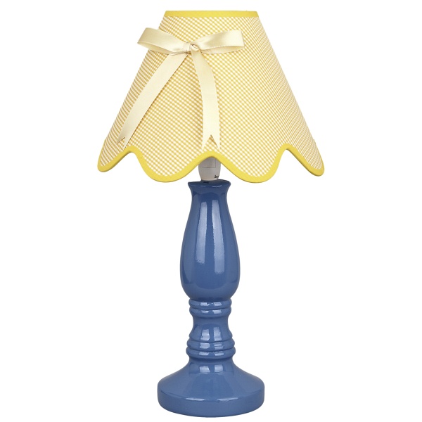 Lola Lampa Gabinetowa 1X40W E14 Niebiesko Żółta Candellux