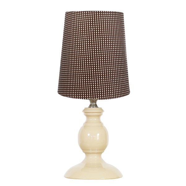 Lampka Spinel 1X40W E14 Brązowy Candellux