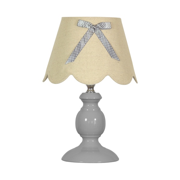 Whilma Lampa 1X40W E14 Szary Candellux