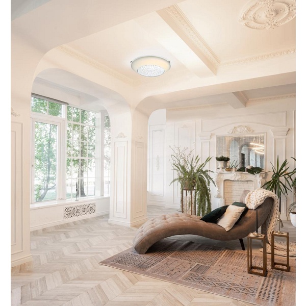 Pristina Lampa Sufitowa Plafon 40 1X16W Led 3000K Candellux