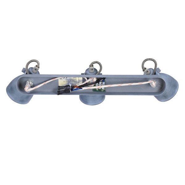 Ash Lampa Sufitowa Listwa 3X40W Gu10 Szary Mat Candellux