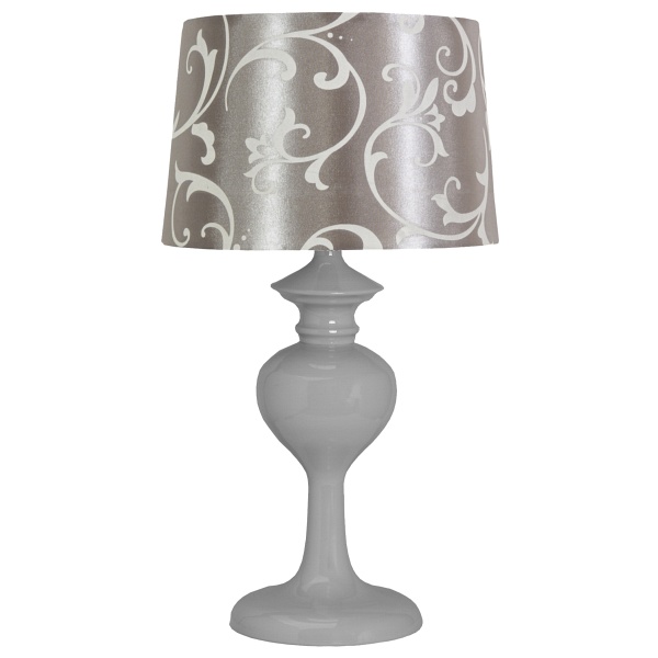 Berkane Lampa 1X40W E14 Szary/Szary Candellux