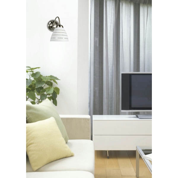 Uli Lampa Kinkiet 1X60W E27 Satyna Candellux