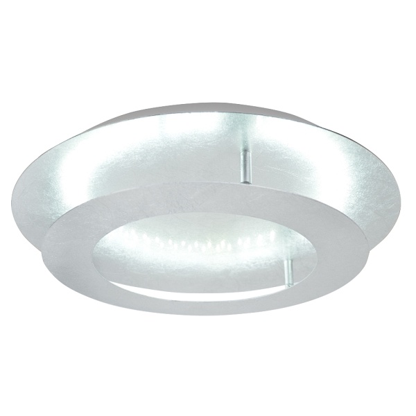 Merle Lampa Sufitowa Plafon 40 18W Led 3000K Srebrny Candellux