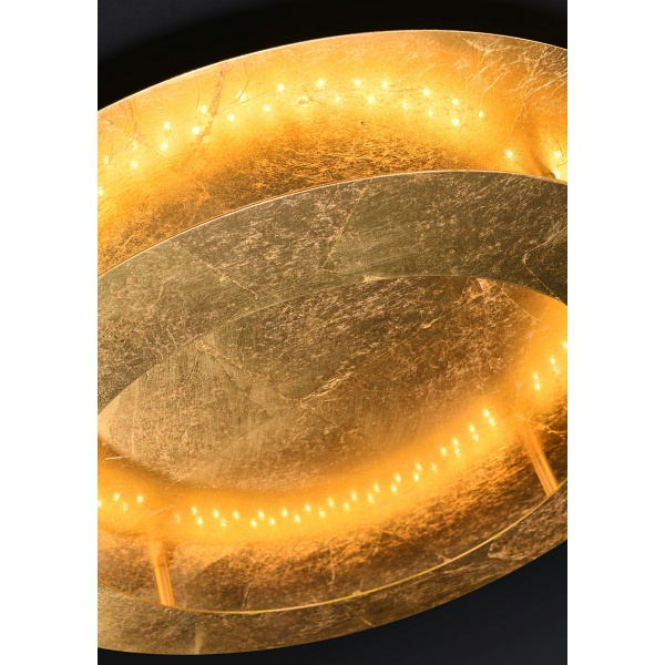 Merle Lampa Sufitowa Plafon 50 24W Led 3000K Złoty Candellux