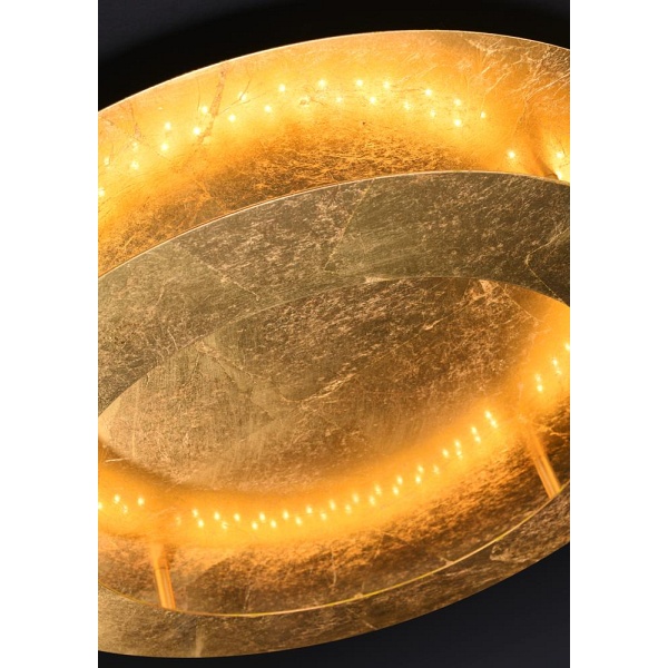 Merle Lampa Sufitowa Plafon 50 24W Led 3000K Złoty Candellux