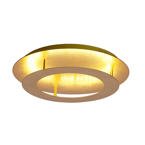 Merle Lampa Sufitowa Plafon 40 18W Led 3000K Złoty Candellux