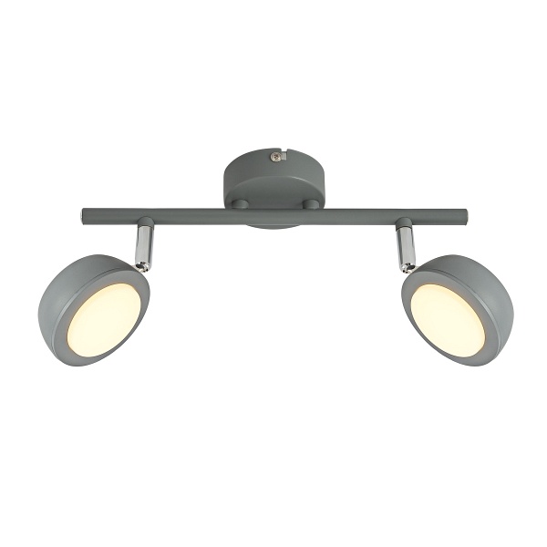 Mild Lampa Sufitowa Listwa 2X6W Led Szary 3000K Candellux