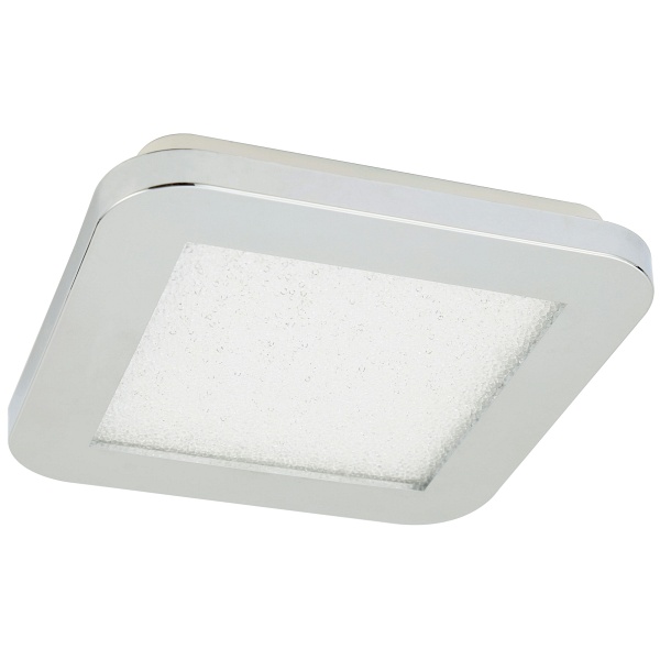 Nexit Lampa Sufitowa Plafon 17X17 10W Led Ip44 Chrom+Granila 3000K Candellux